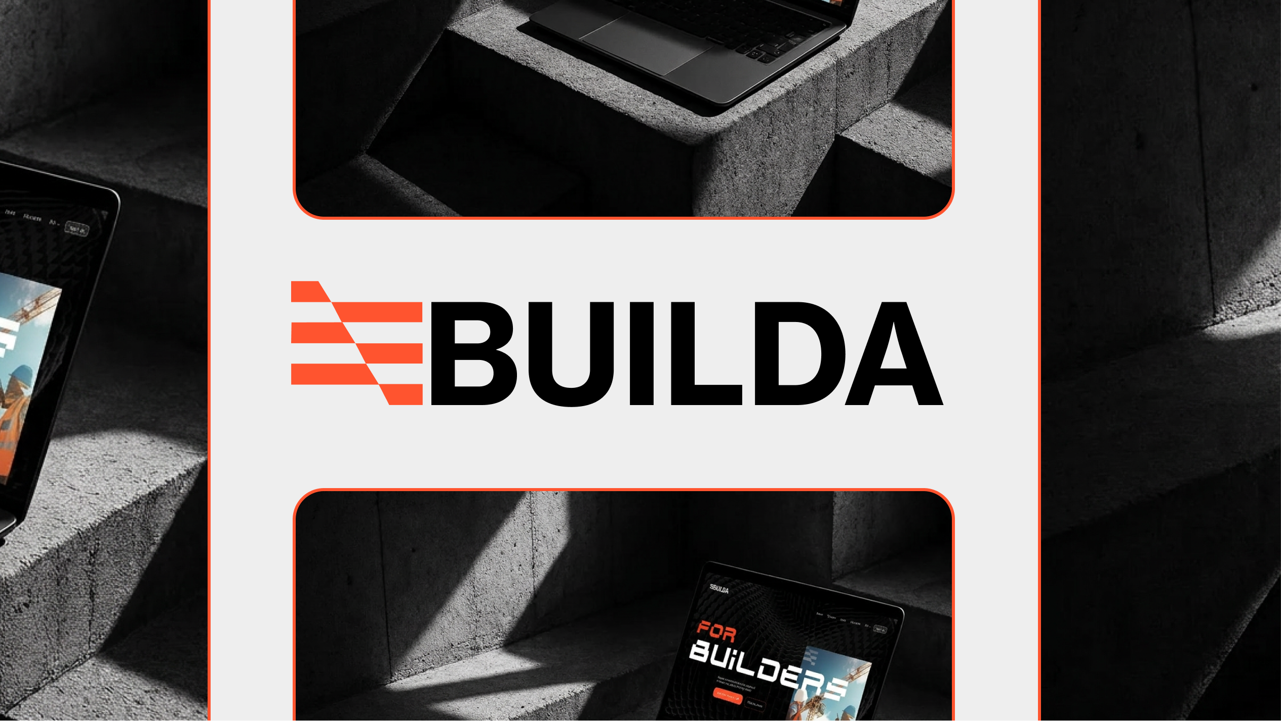 Builda - Construction Brand (Part 1) brand identity branding buldings construction logomark