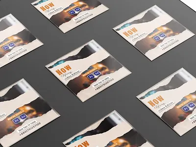 Hiring Video Editor – Social Media Flyer Design design graphic design media minimalist post poster social