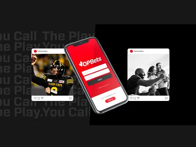 Sports Betting App Design - iGaming Mobile Interface app design betting platform igaming login screen mobile ui sports app sports betting ux design