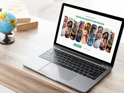 Branding Centered on People, Not Labels branding donation messaging web design