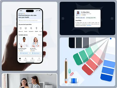 MediCare - Book Doctor Appointment Online appointment appointment booking book appointment book doctor online booking app booking flow doctor app doctor appointment medical app medical booking app medical care mobile app online appointment online consultation app online doctor online healthcare patient app schedule