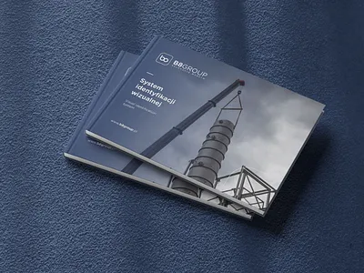 B8 Group Visual Identity branding corporate identity engineering graphic design heavy machinery industrial design logo design print design visual identity