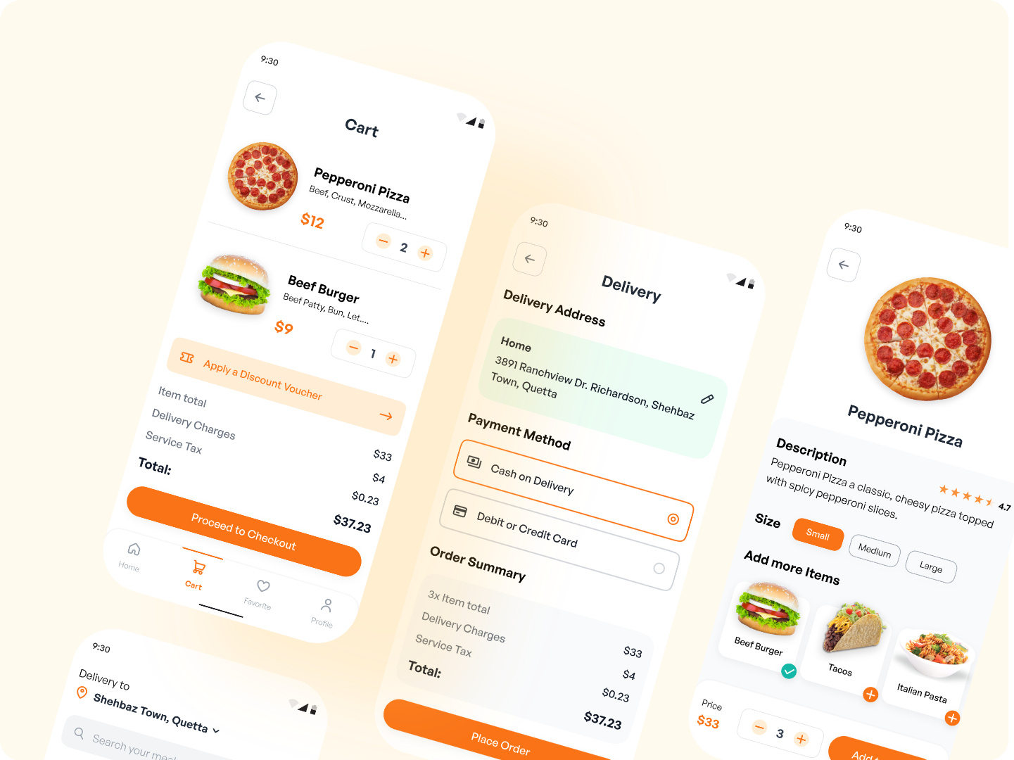 Example of Mobile App UI/UX Design