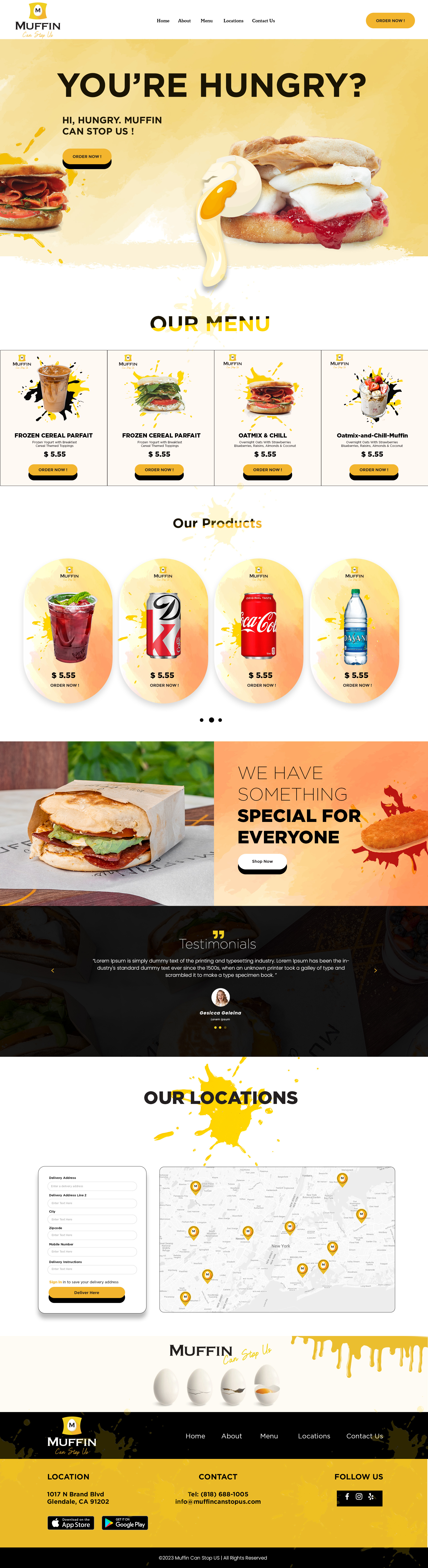 Muffin UI Design design graphic design ui uiux website design