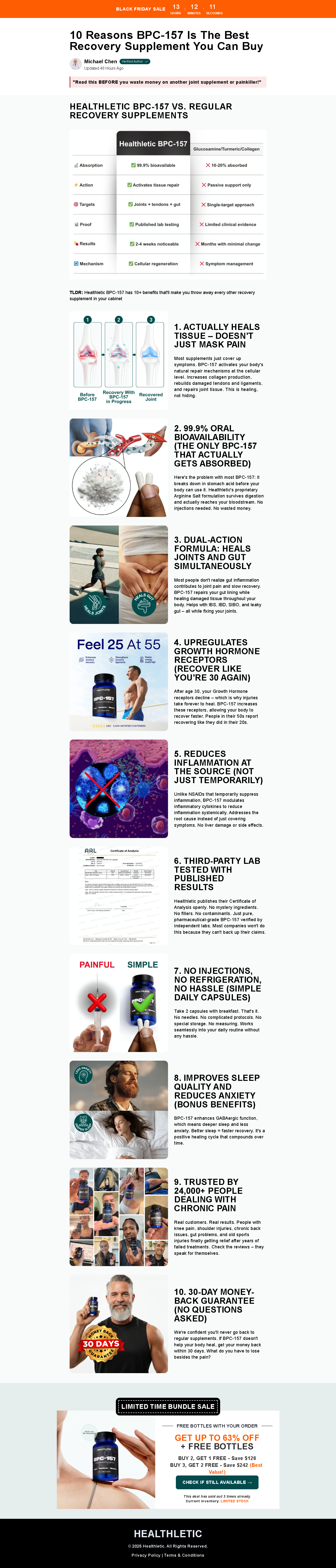 10 Reasons BPC_157 Supplement On Funnelish Funnel 10 reasons page advertorial page clone funnel clone funnelish funnel clone funnelish template funnel funnelish funnelish funnel funnelish template get ready funnelish funnel high converting page landing page listicle page new funnel template