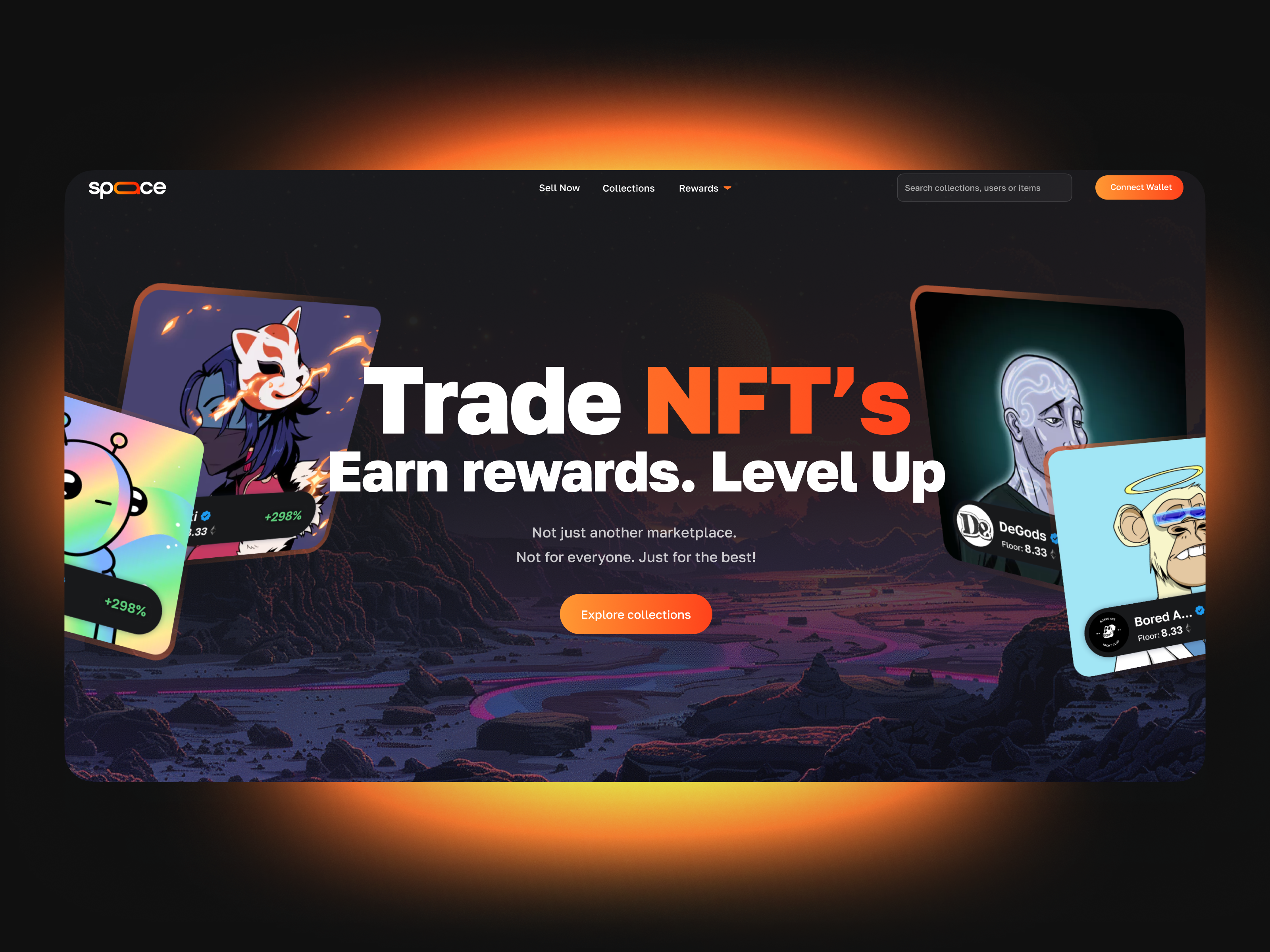 NFT Trading Platform UI