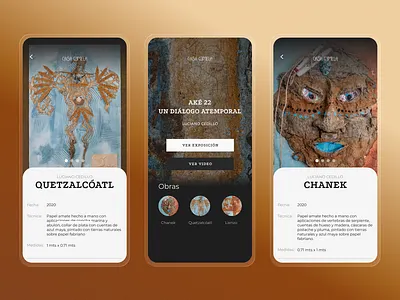AKÉ 22 — Exhibition Mobile Web Experience digital experience digital platform mobile web ui ux web design
