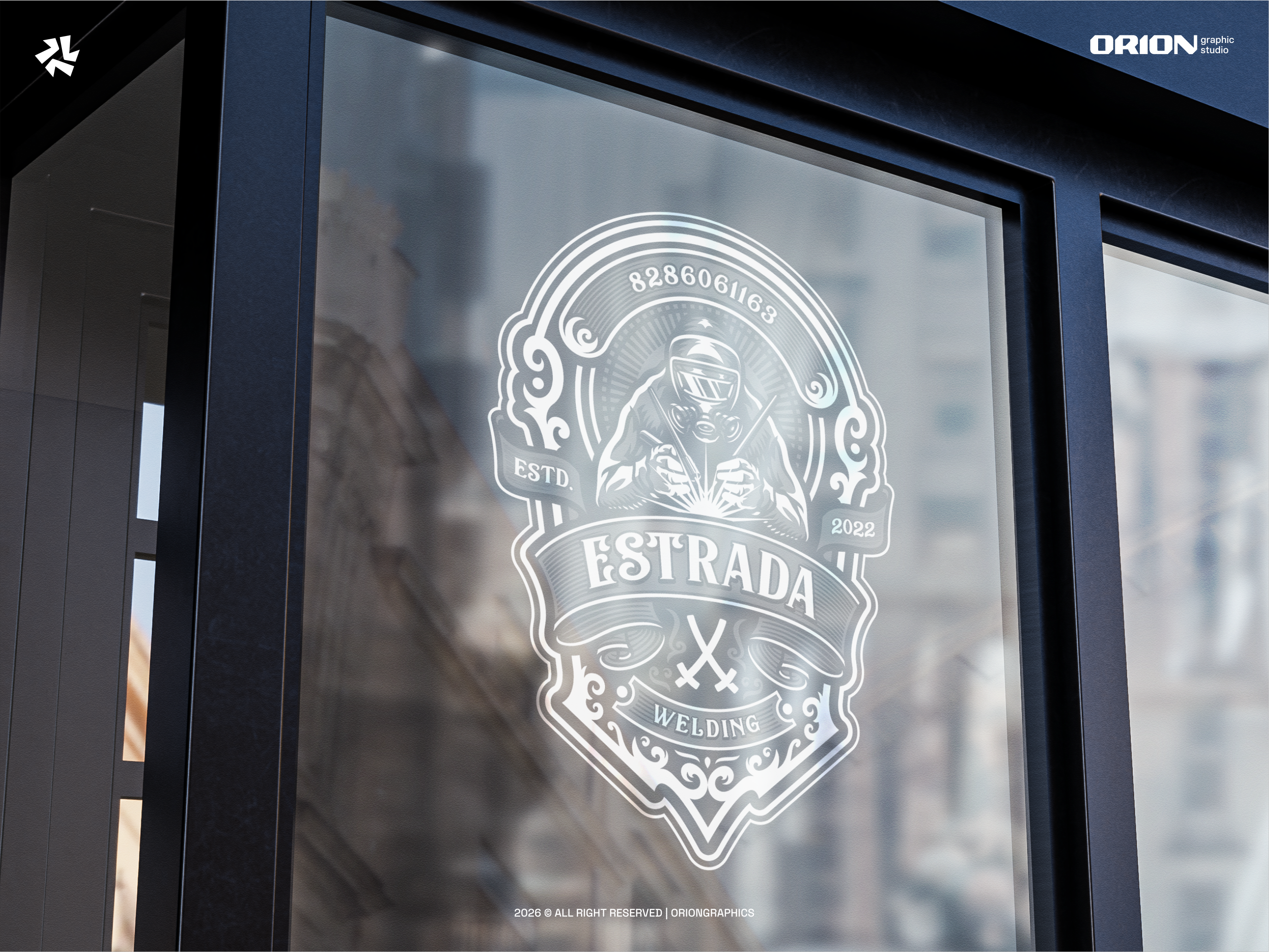 ESTRADA WELDING arcwelding branding fabrication graphic design industrialart logo metalfabricator metalwork steelcraft weldersofinstagram weldinglife workshopvibes