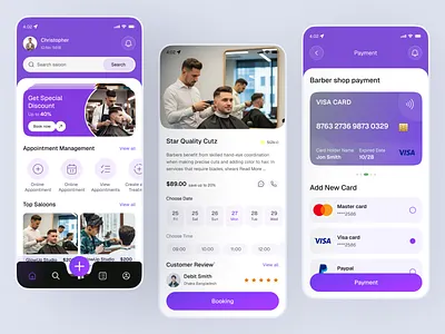 salon booking mobile app