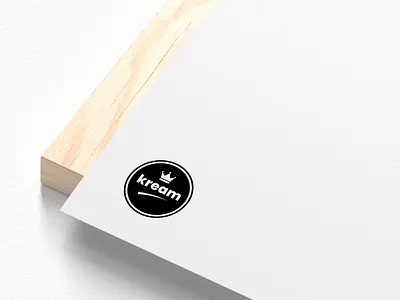 kream logo 2 branding graphic design logo