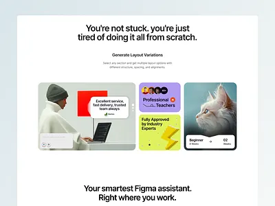 Creative Agency Web Design Concept graphic design interface product service startup ui ux web website