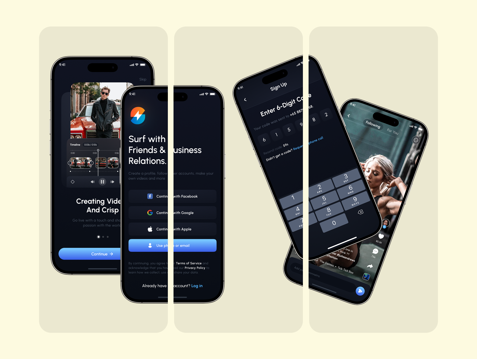 Social Media App UI Design instagram app mobile app design mobile app ui design social media social media app ui design