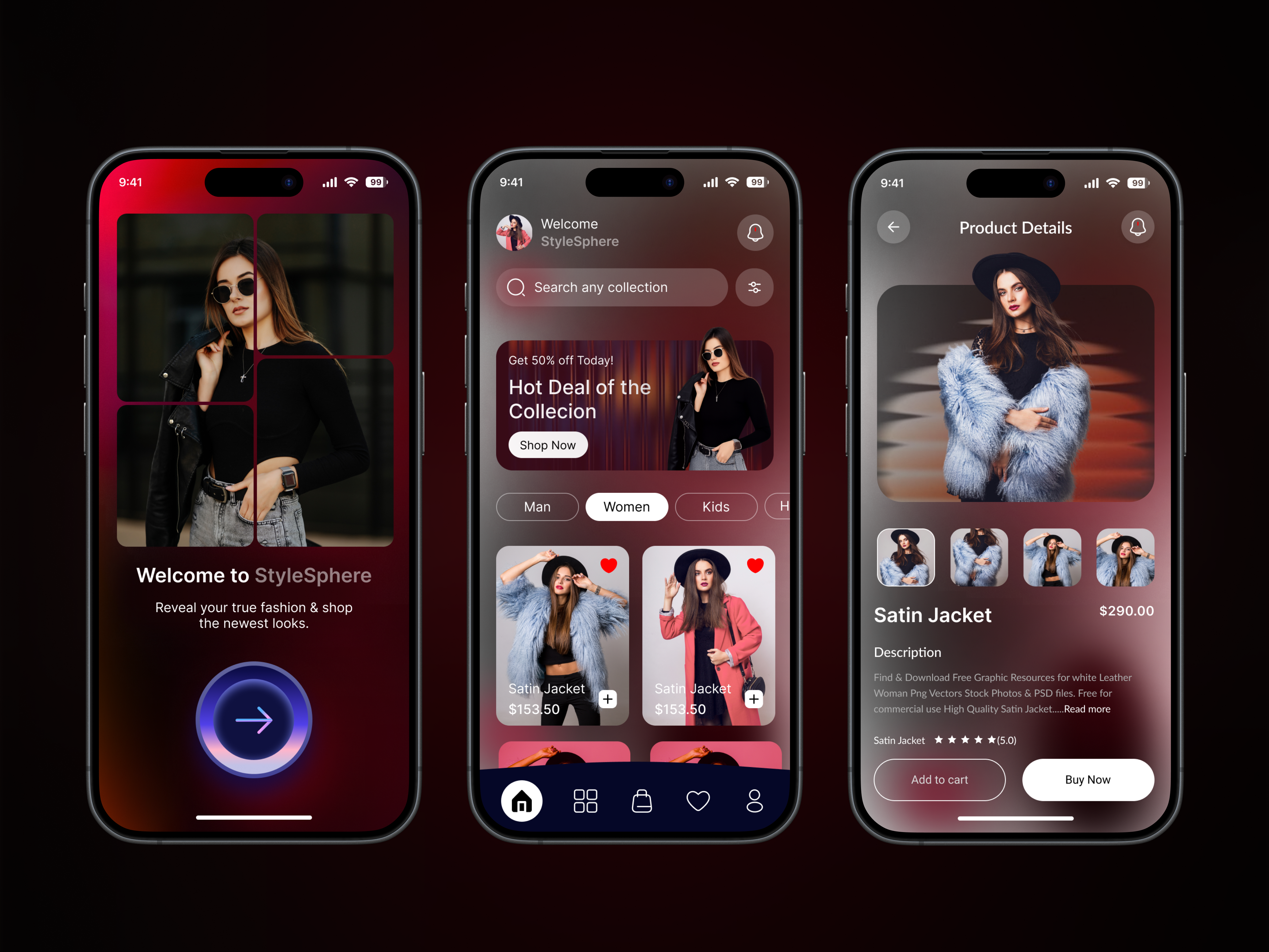 StyleSphere –Trendy Fashion Shopping App