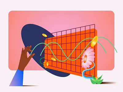 Wavelength africa branding flutterwave illustration payments