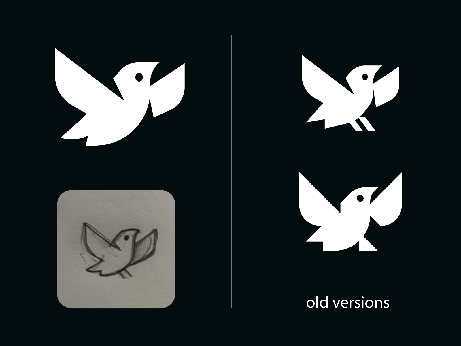 Bird logo. Edited bird bird logo brand brand design brand designer branding branding design branding designer logo logo design logo designer logodesign logodesigner logotype minimalism minimalistic logo saas saas logo startup startup logo