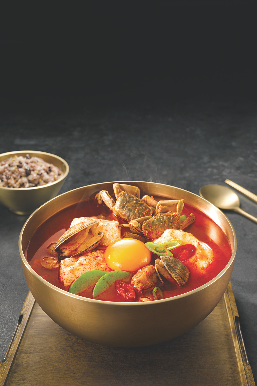 종가집_종가반상 advertising cg7days food 곱창육개장 광고 광고이미지 리터칭 월화수목금토일 음식이미지 종가반상 종가집 한식 해물순부두 황태순두부