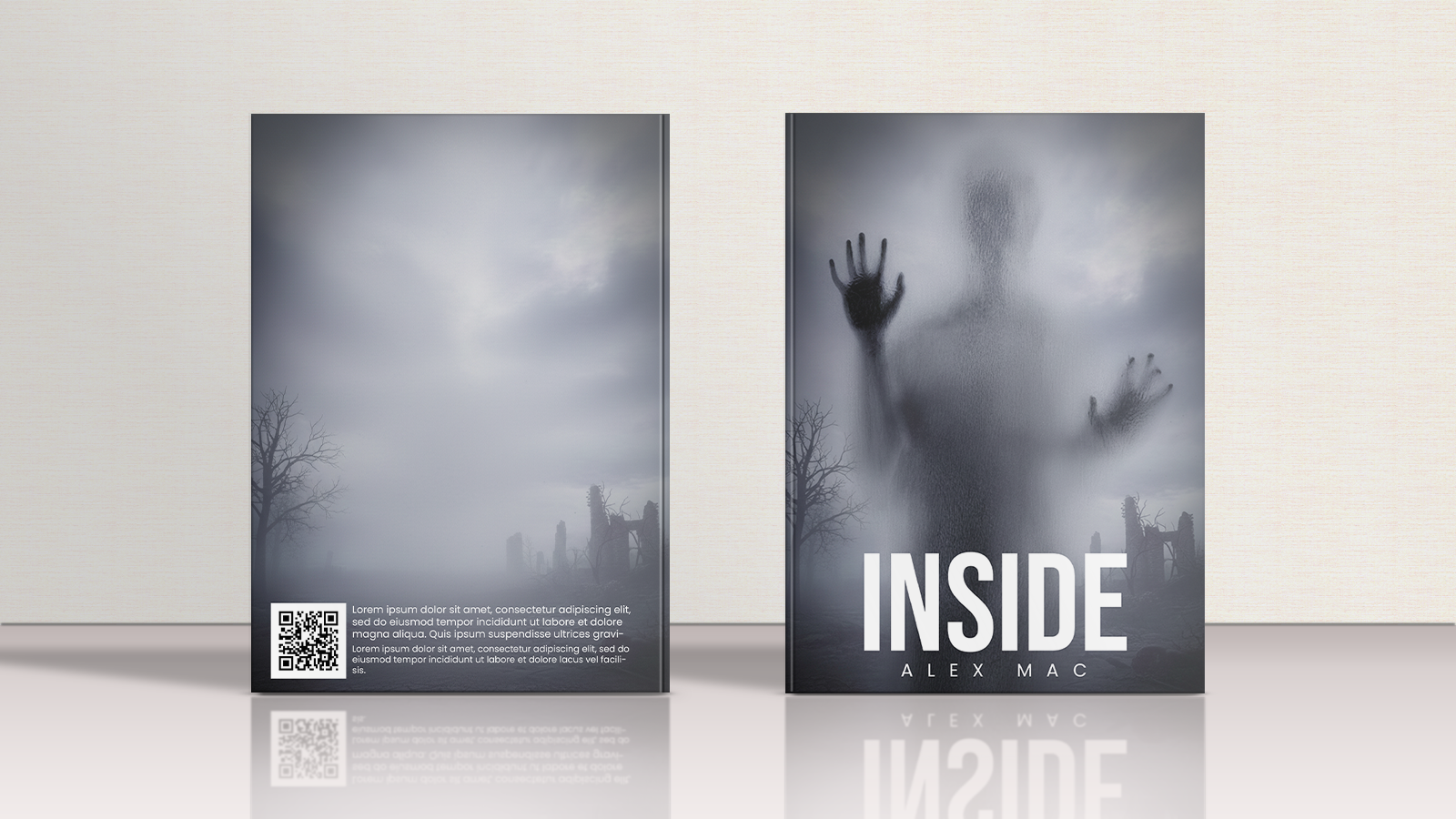 INSIDE – Horror Book Cover Design bookcoverdesign bookdesign branding conceptdesign cover coverdesign design graphic design illustration world
