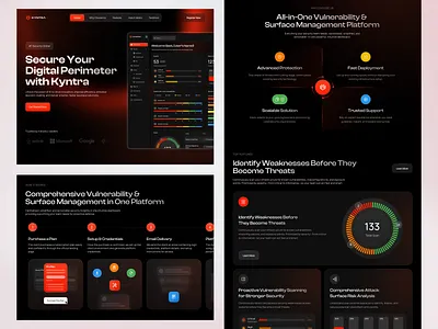 Client Project Recap – kyntra.io Platform Design ai interface product saas service startup ui ux web