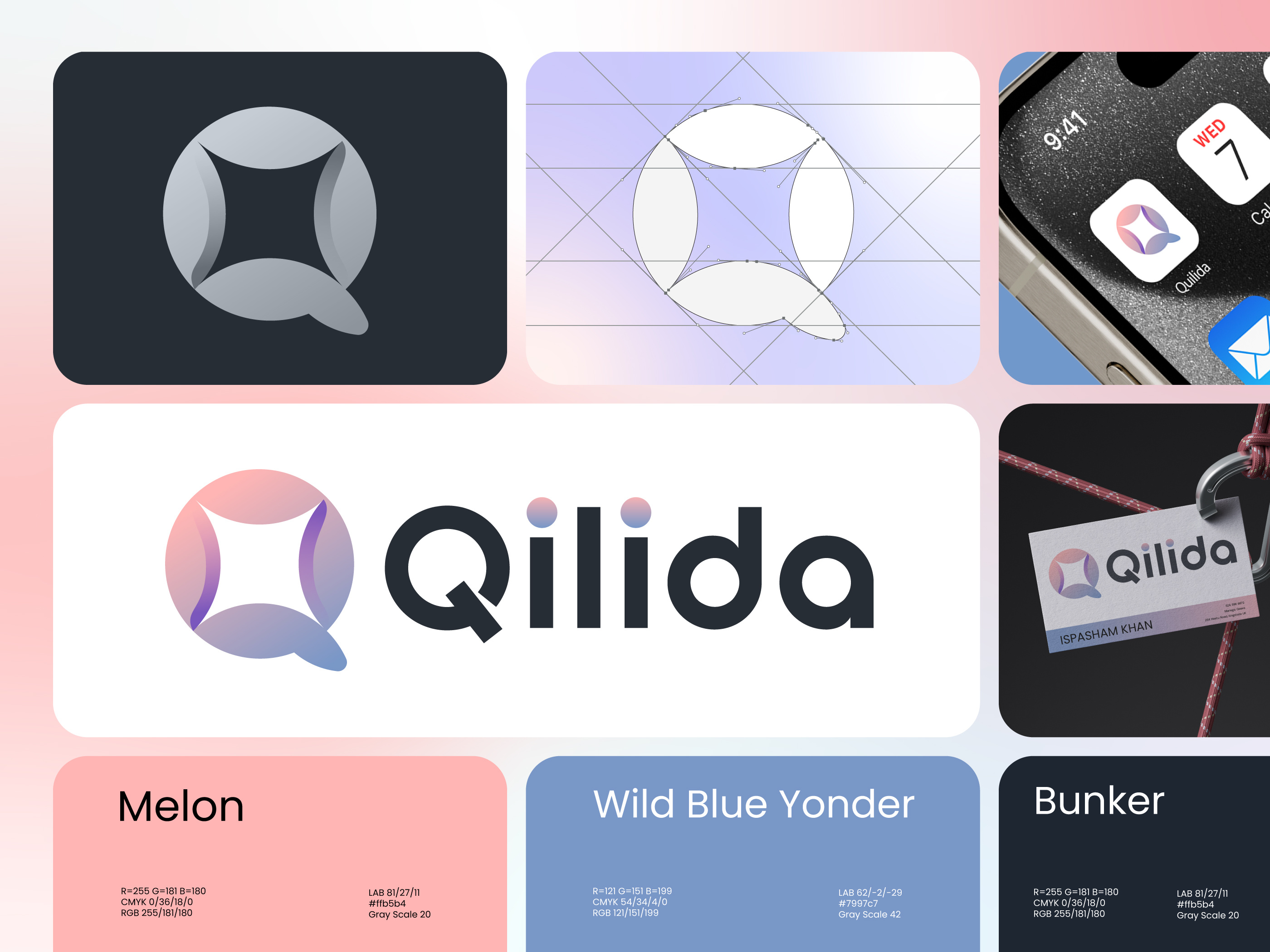 Example of Modern Abstract Letter Logo Design