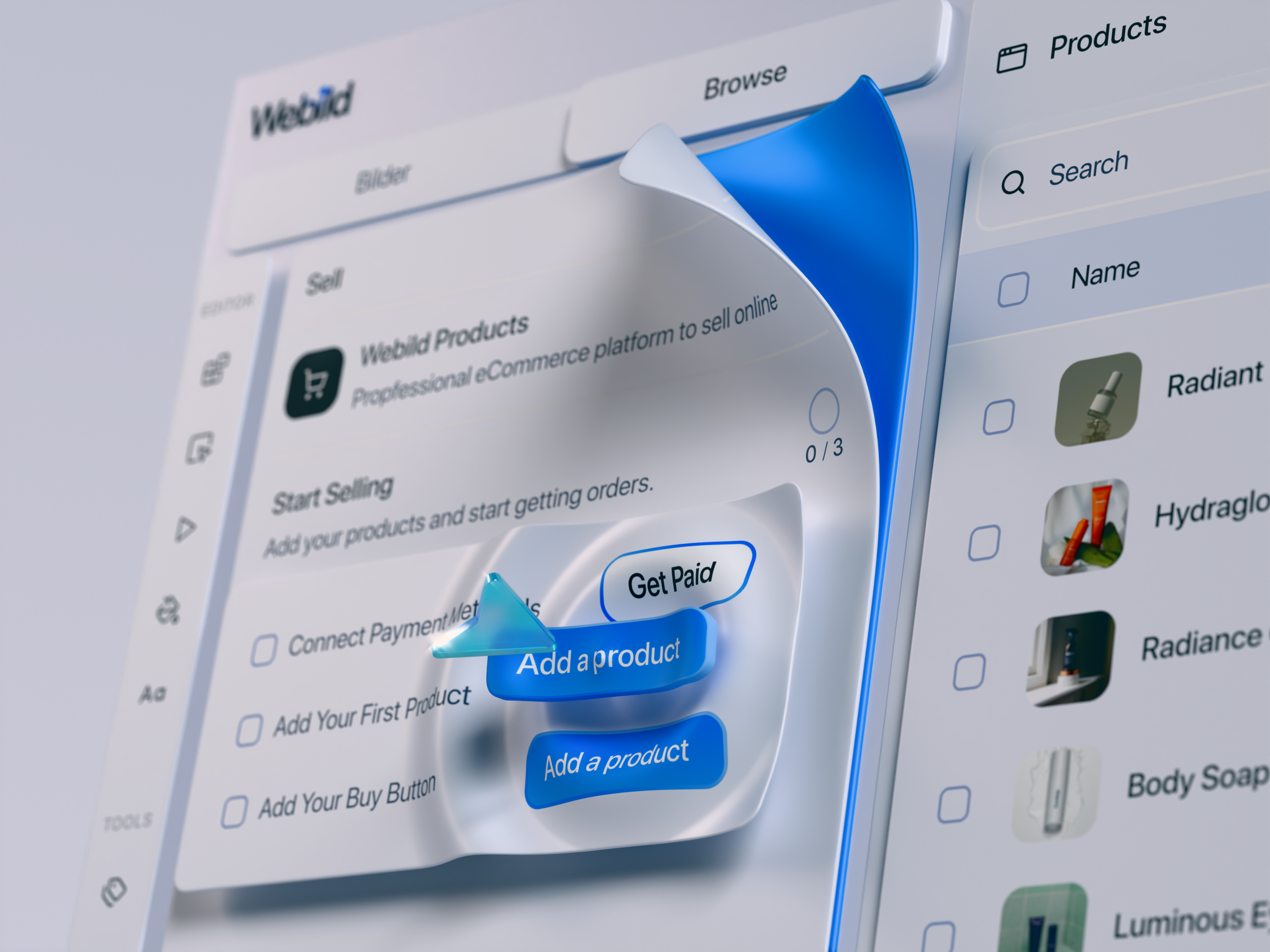 🧩 Webild — Feature Reveal Visual