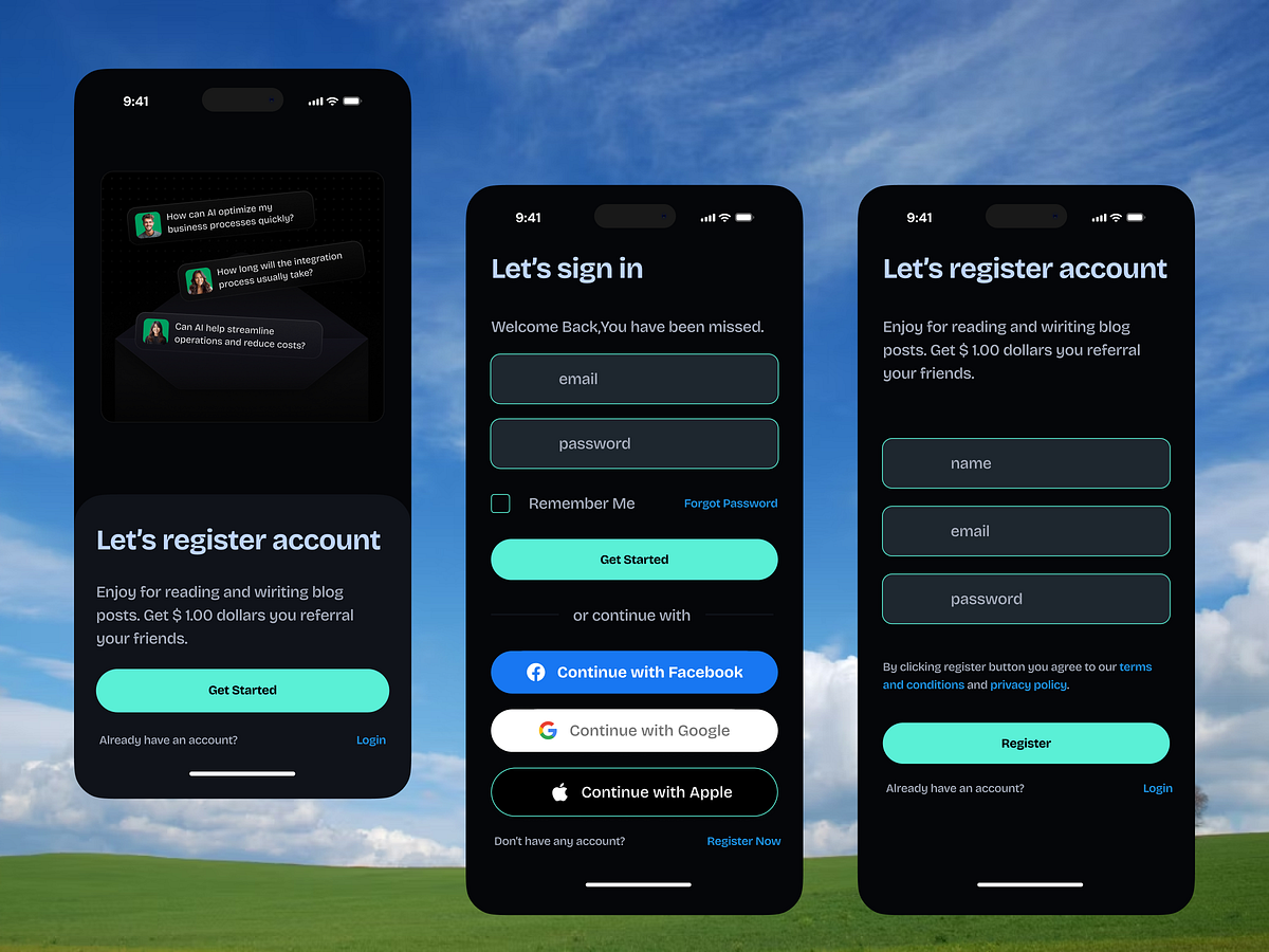 AI-Ready Auth Flow ✨