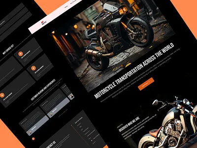 Transportation Landing page logistic logistics logistics company website logistics website transportation transportation landing page