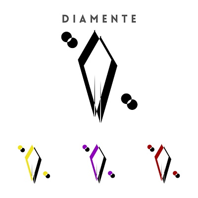 Diamente logo. branding design graphic design illustration logo logodesign typography ui ux vector