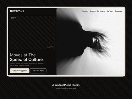 WAVONX - A Creative Photography & Videography Agency Website