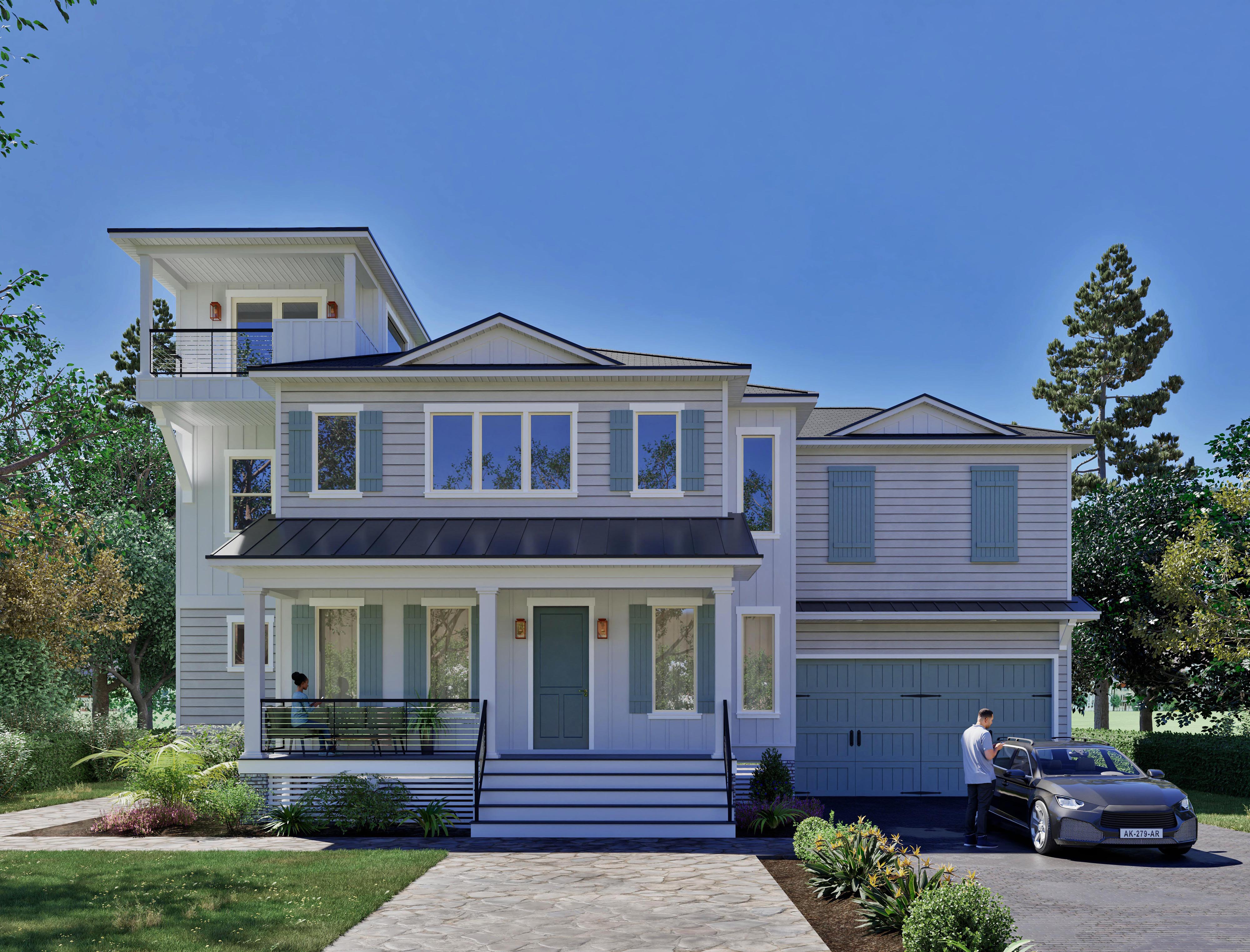 Example of 3D Photorealistic Exterior Rendering
