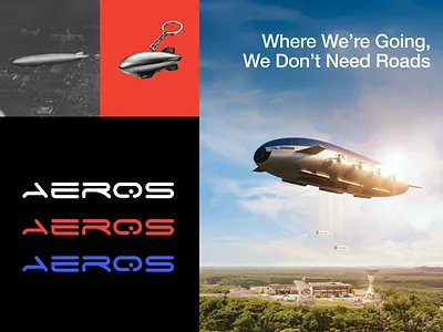 Aeros | Brand identity for aerospace industry aerospace brand identity branding graphic design logo space
