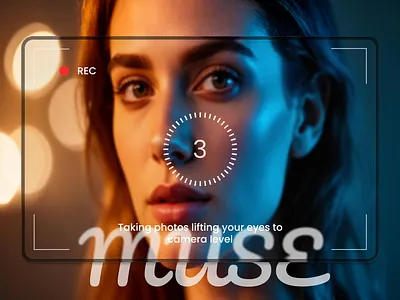 Muse – A Cinematic Photography Experience clean ui figma landing page minimalist design modern web design photography portfolio portfolio portfolio design uiux design web design