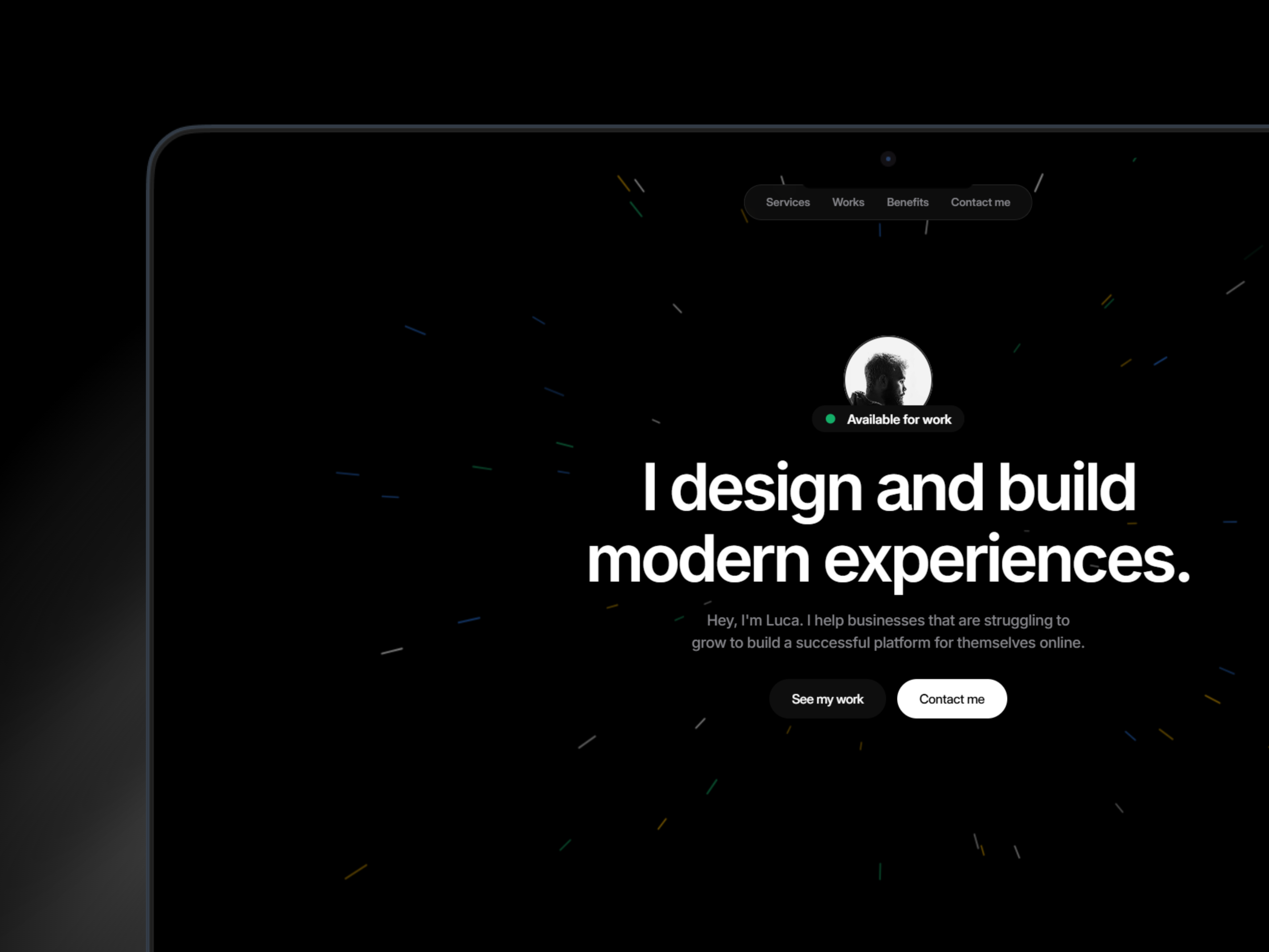 Memento - Personal Portfolio Website