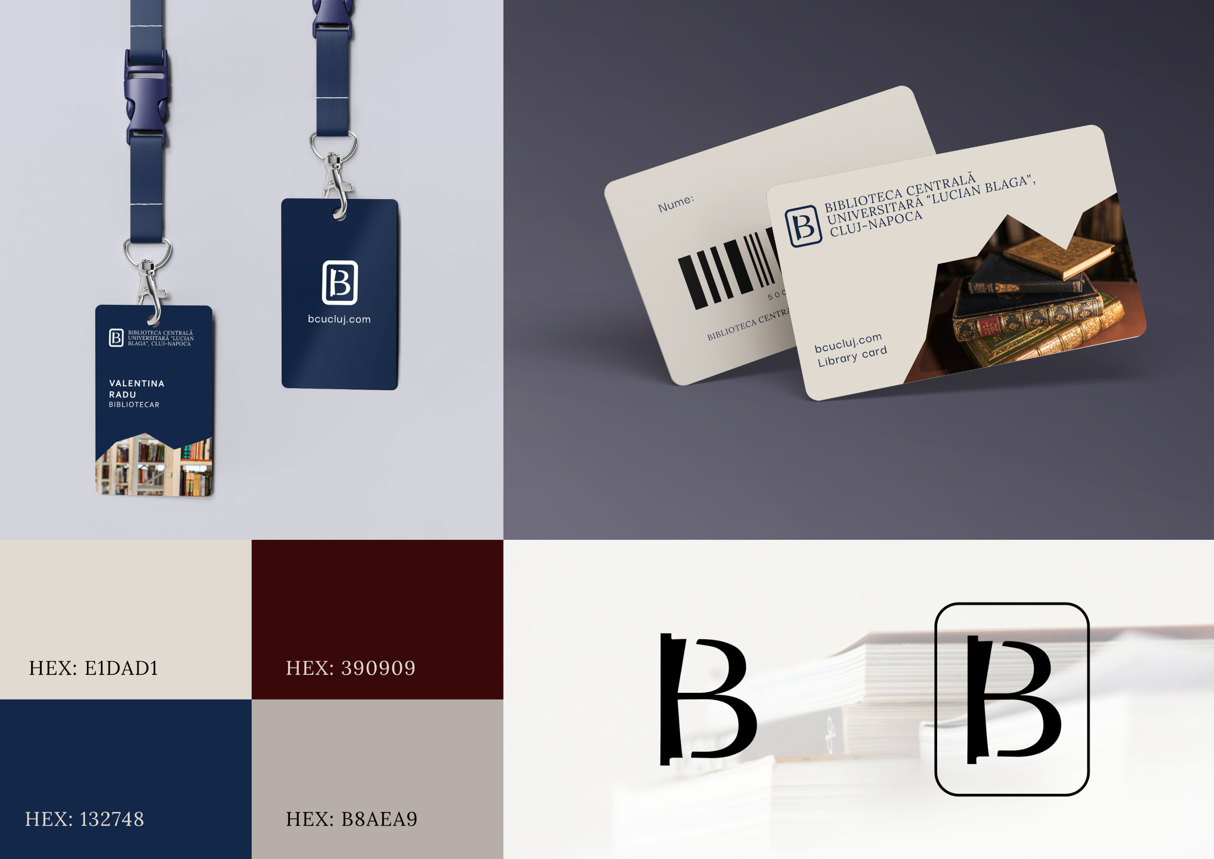 Library identity redesign