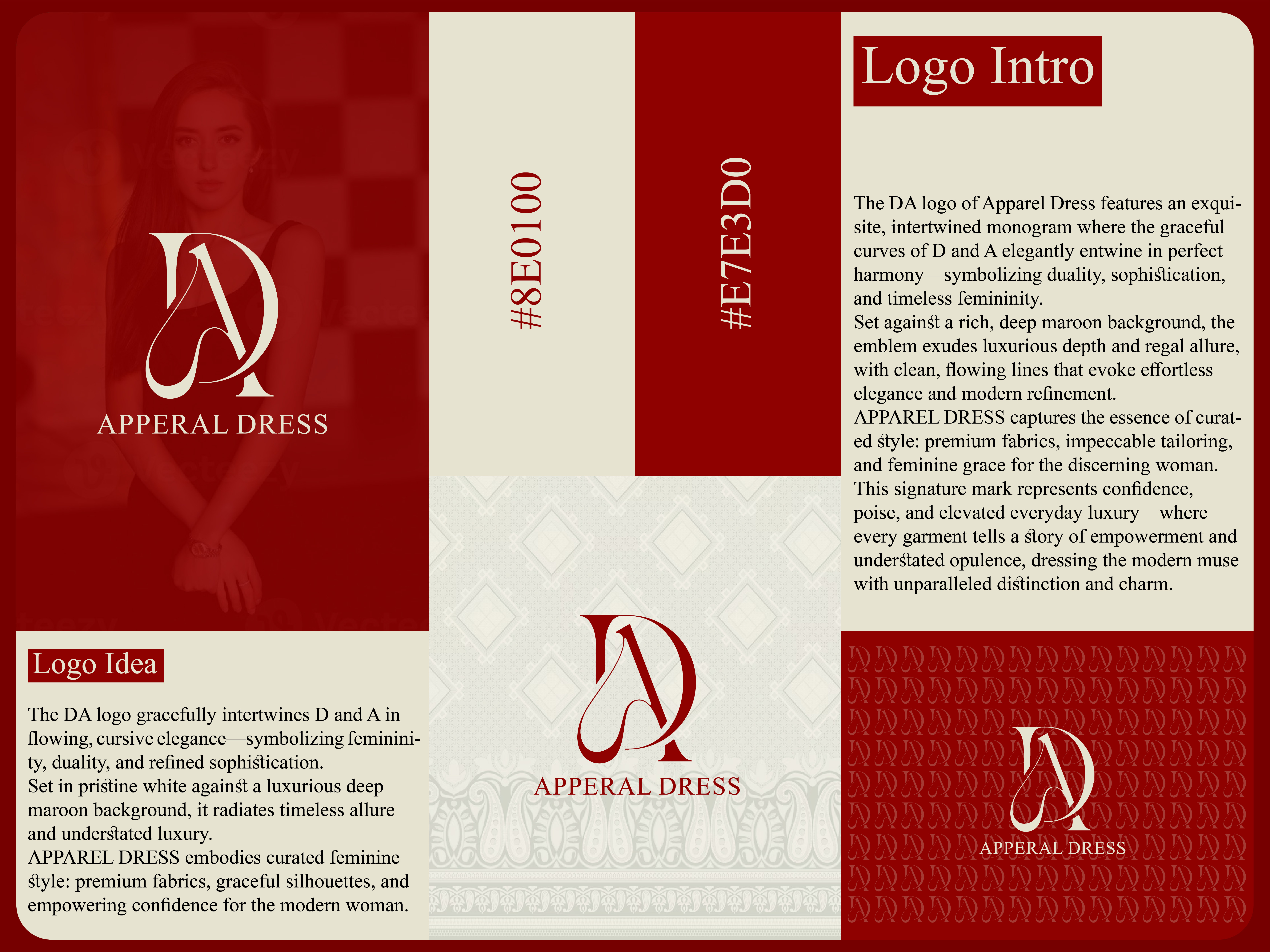 Example of I Design Luxury Monogram Clothing Logo