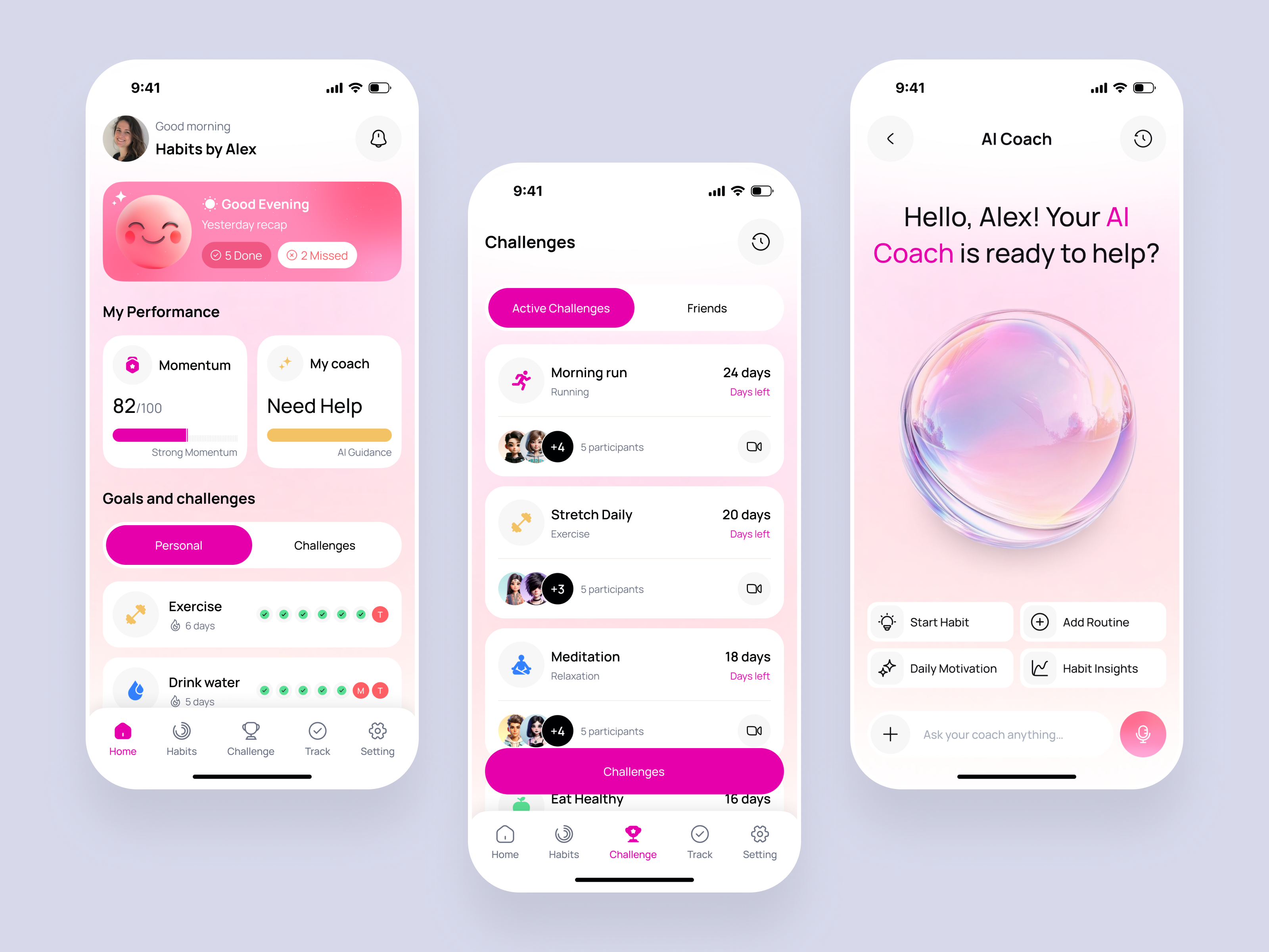 Example of Ai  Mobile App Design & Development