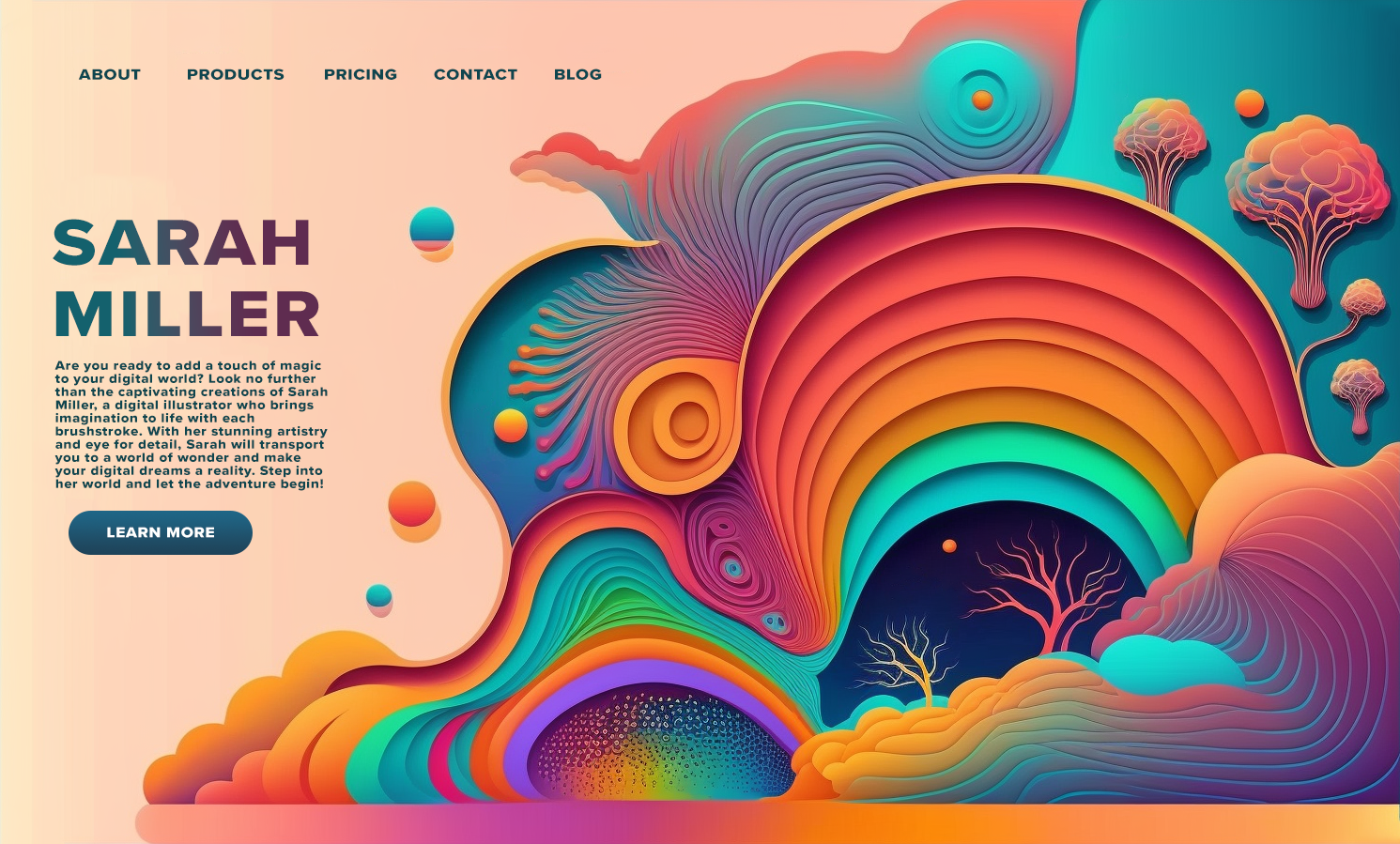 UI/UX - Landing Page branding design graphic design illustration typography ui ux vector