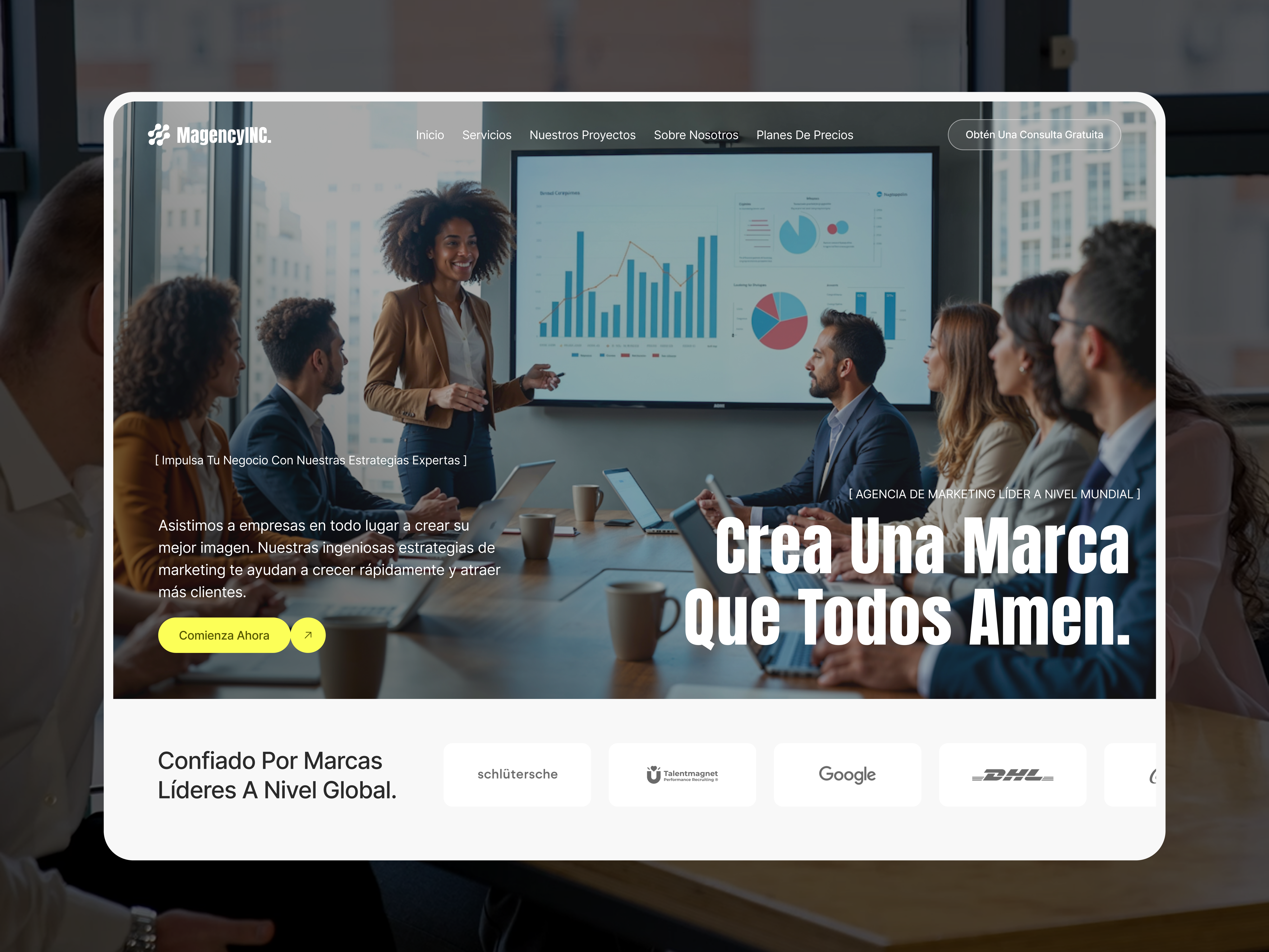 Example of Full Website UI Design