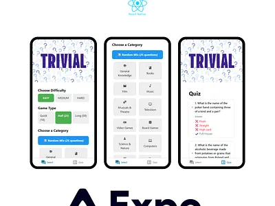 TRIVIAL - React Native APP