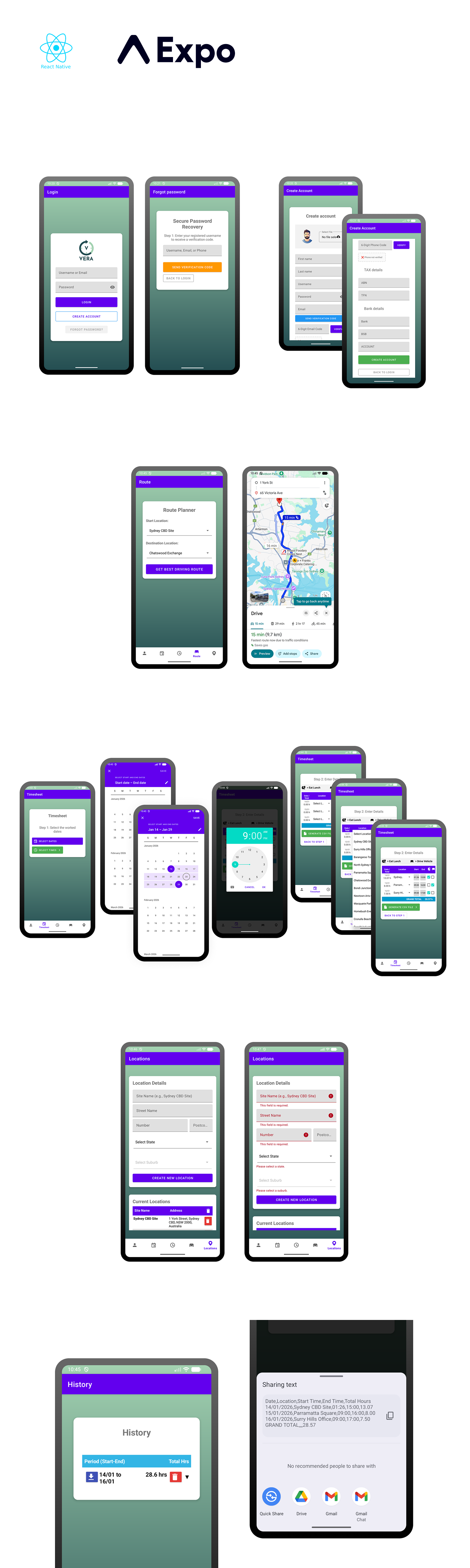 VERA - React Native APP