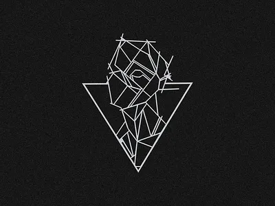 The Geometric Oracle: A Fragmented Sketch abstractart artwork blackandwhite branding creativeprocess dribbblepro geometricart geometricdepth geometricsketch identitydesign illustration lineart minimalistdesign oneeyeart oracleportrait printdesign sketchstyle theorykee vectorillustration wallart