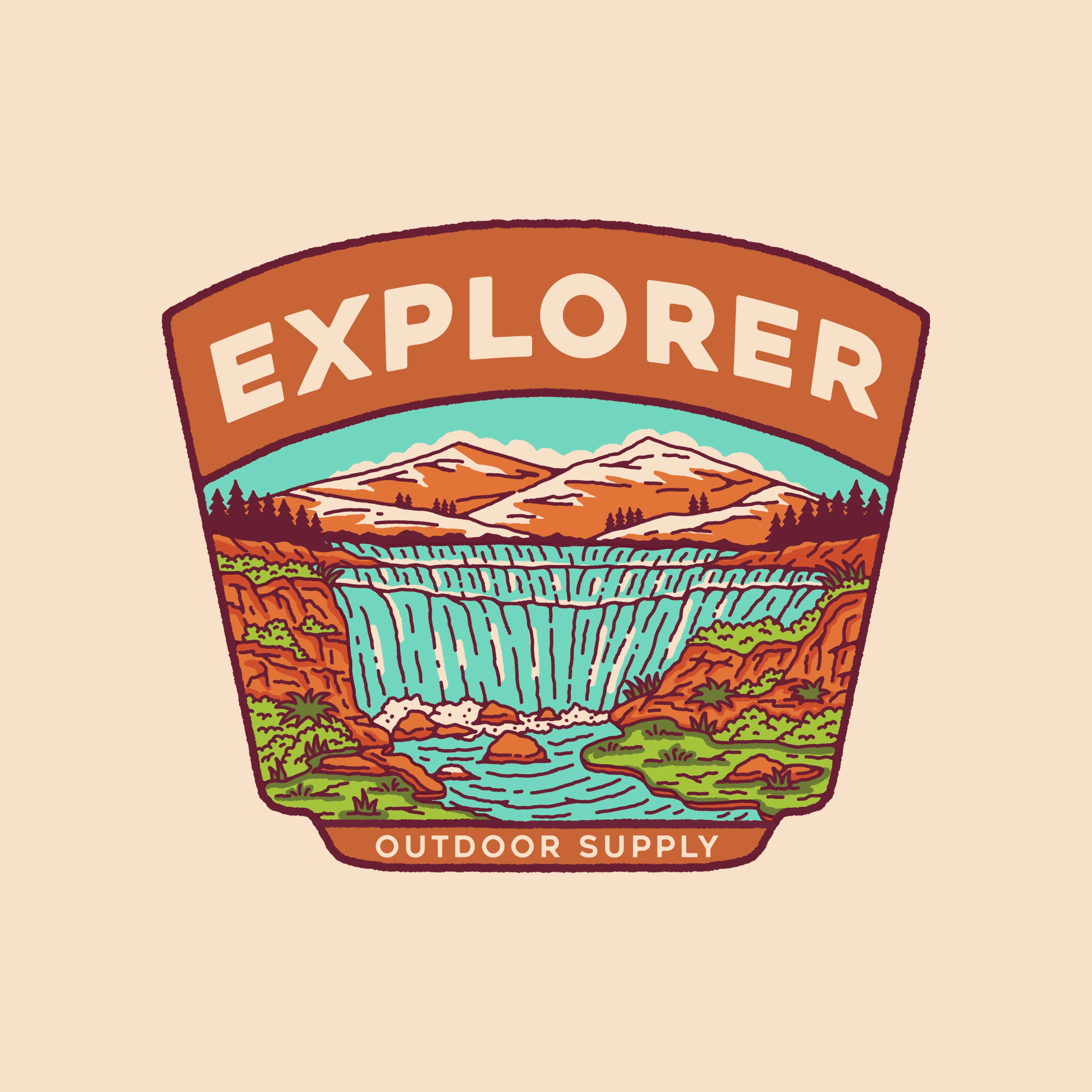 Example of Make Tshirt, Hat, & Merch “Patch” Design