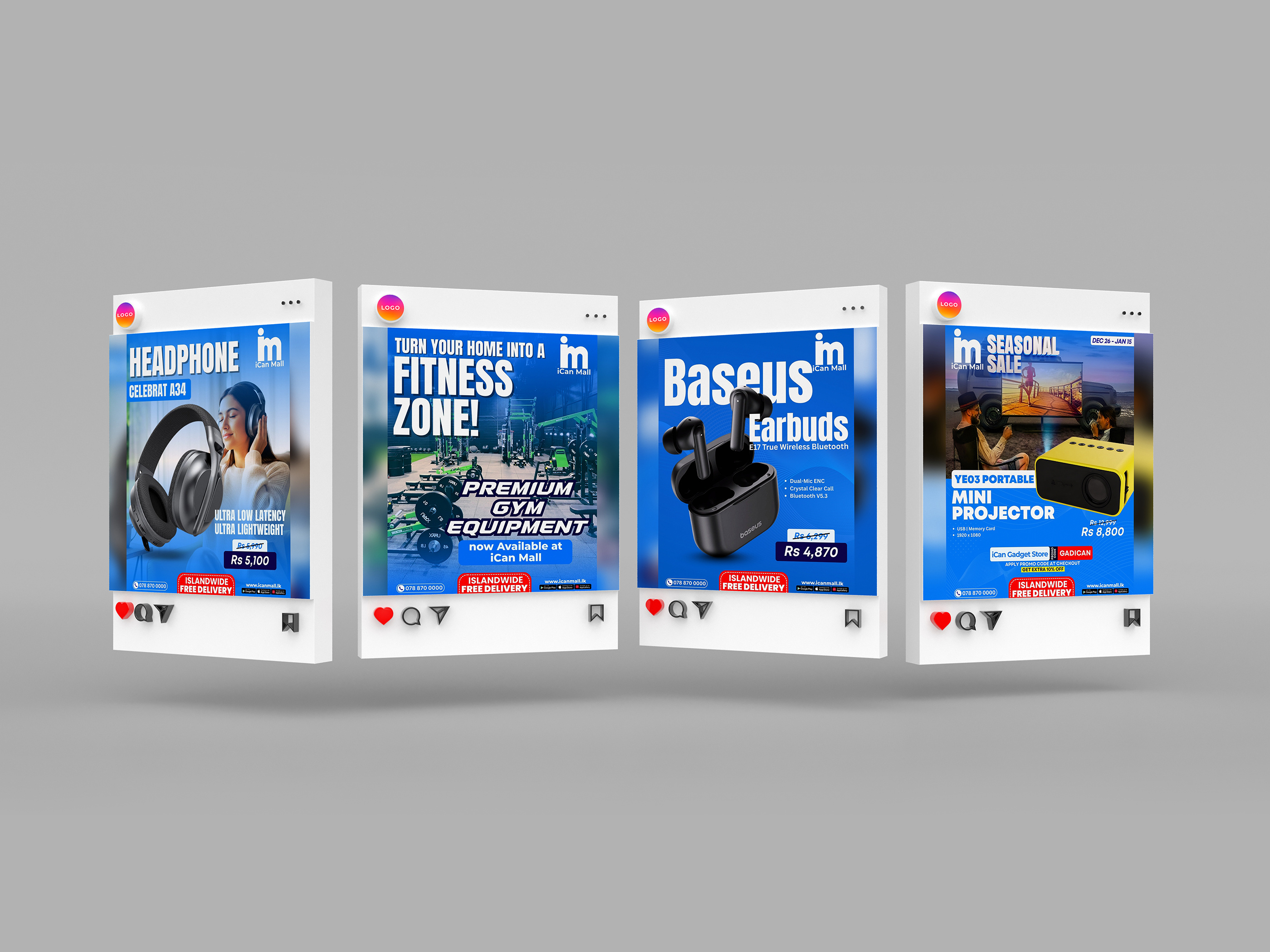 Social Media Post Collection adobe photoshop branding canva facebook post graphic design instagram post meta ad campaign post design social media