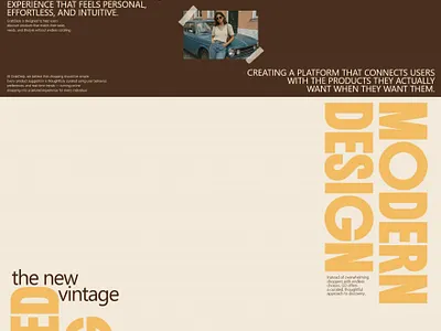 Grabdesk : Vintage Personalized E-Commerce Platform ecommerce graphic design personalized recommendation ui ux vintage