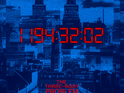 Countdown in <The Three-Body Problem> brain science cheomostereopsis cixin liu cover art design graphic design illustration neural science recognition science sci fi science scientific illustration sophon the three body problem three body vision