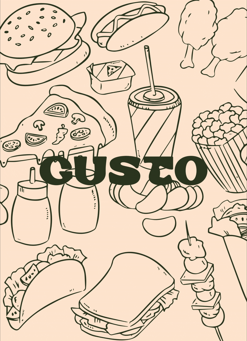 Example of Fast Food, Restaurant Logo Branding