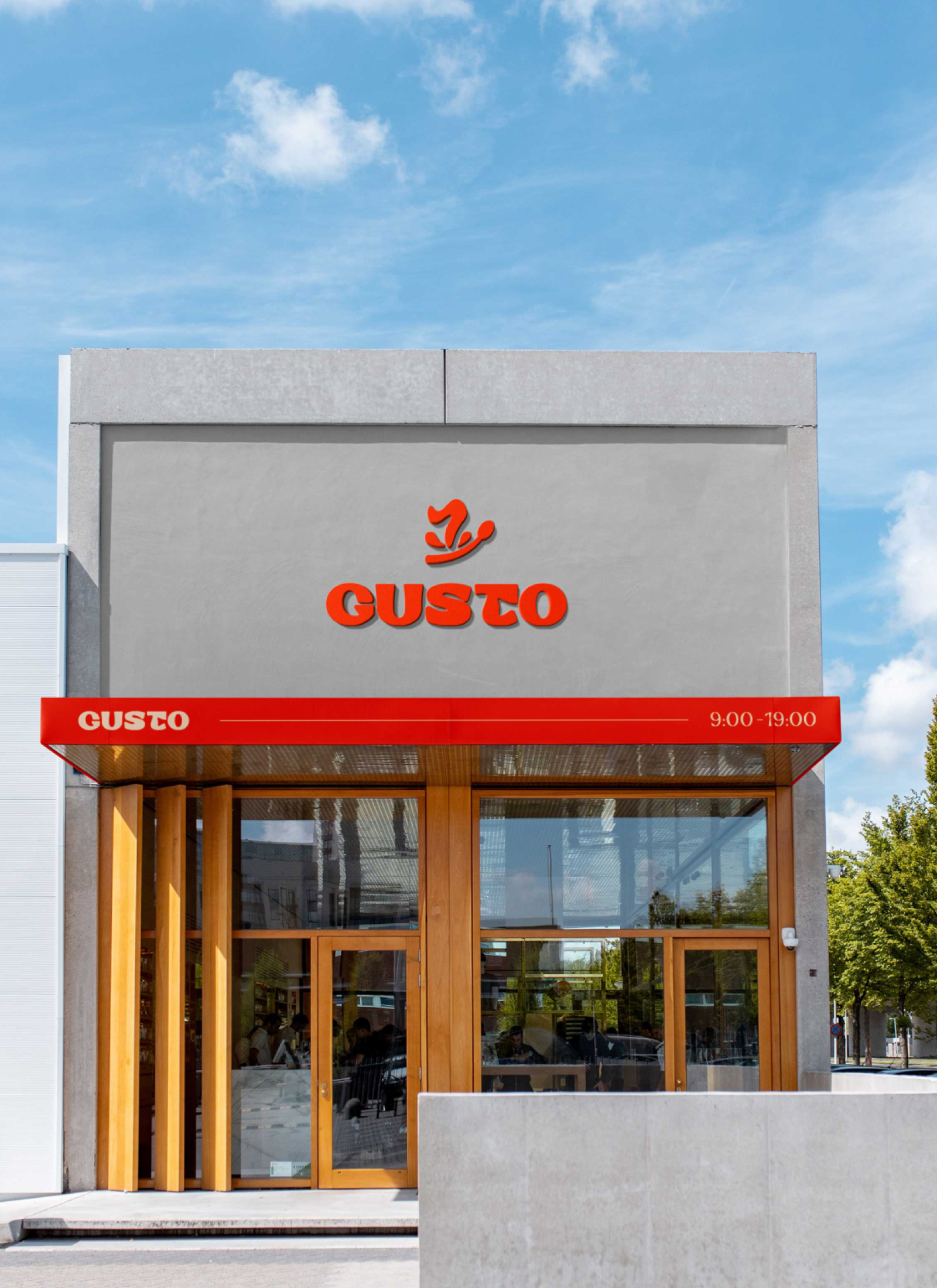 Example of Fast Food, Restaurant Logo Branding