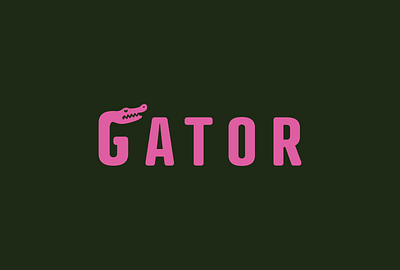 Gator Logo alligator branding crocodile gator logo logodesign logotype