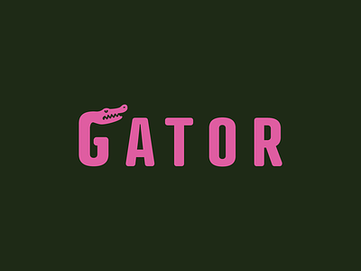 Gator Logo alligator branding crocodile gator logo logodesign logotype