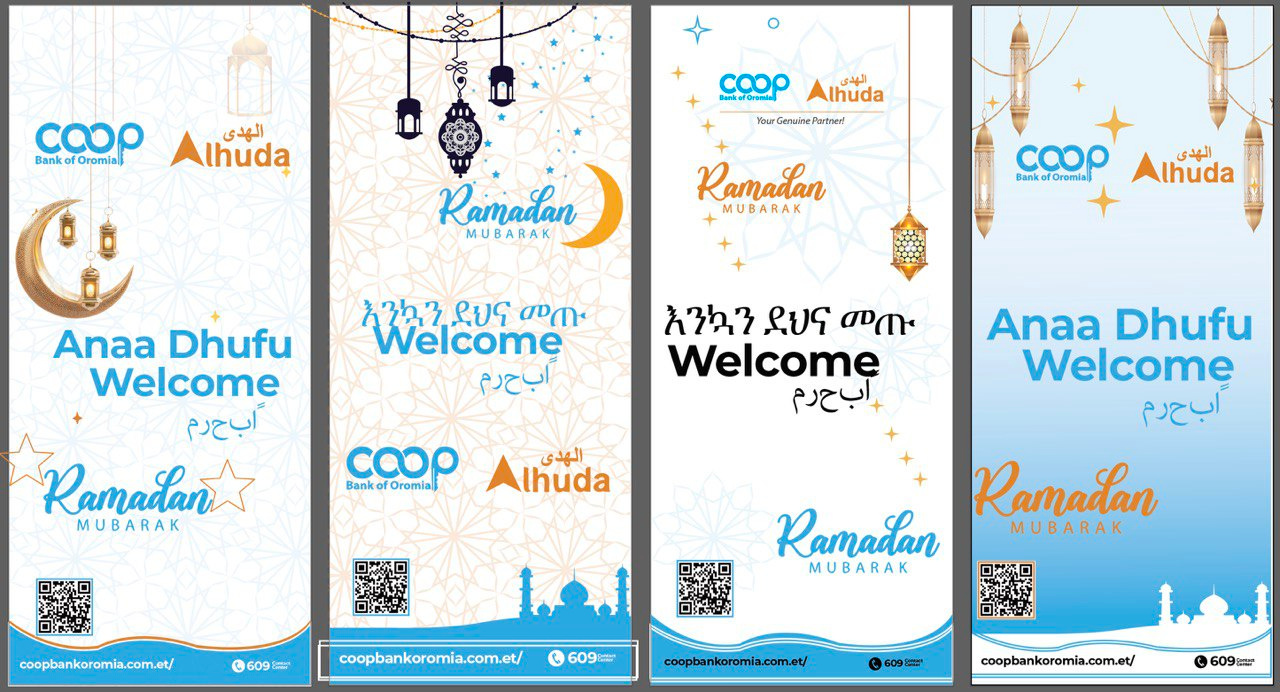 Example of Social Media Posts, Website Banner ,More