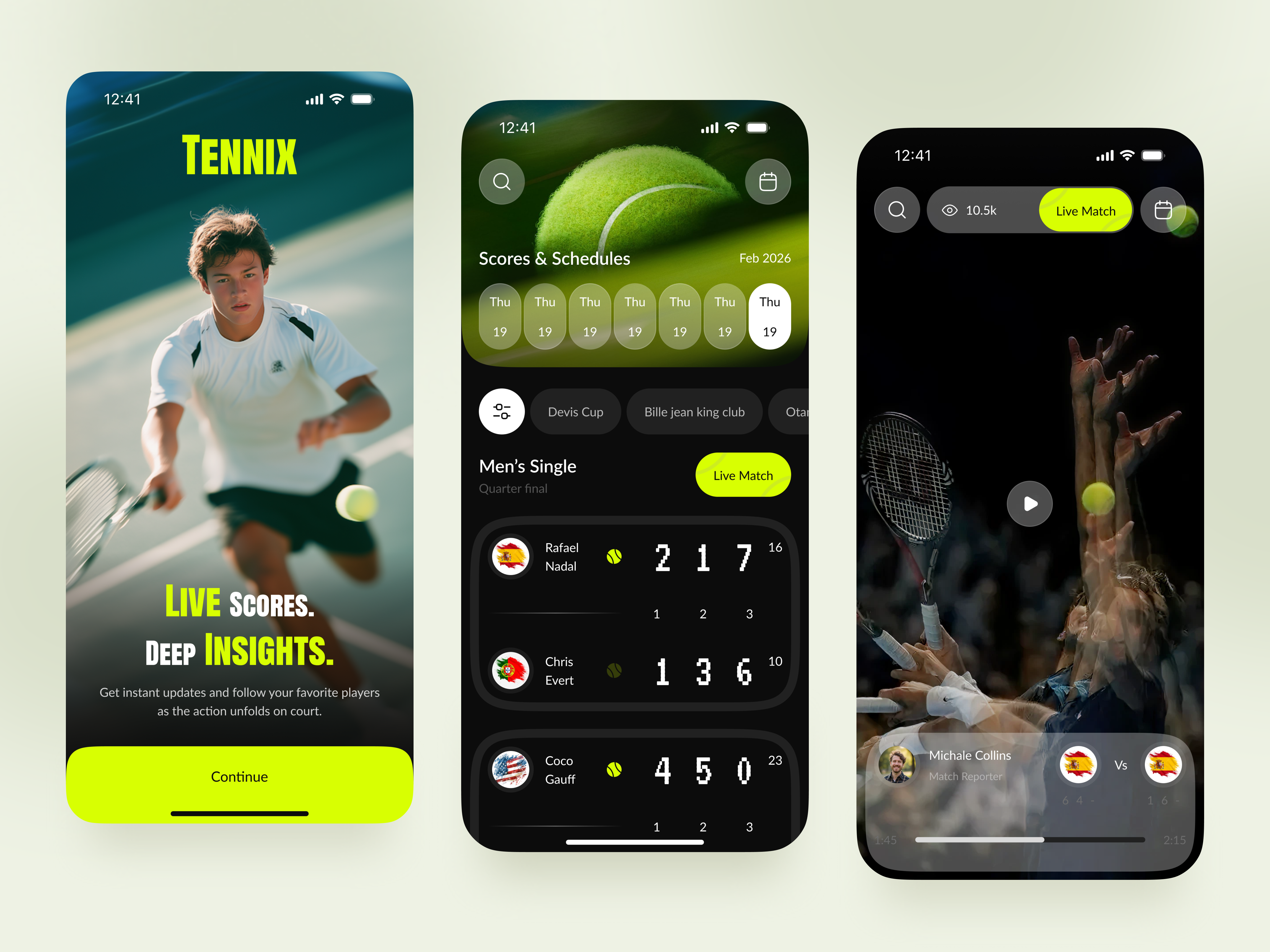 Live Tennis Match Reports UI - Shorts App Design app app design design game tracker interface design live match live scores mobile app mobile design mobile ui modern ui shorts app sports analytics sports dashboard tennis tennis app tennis game tracker tennis match ui design web